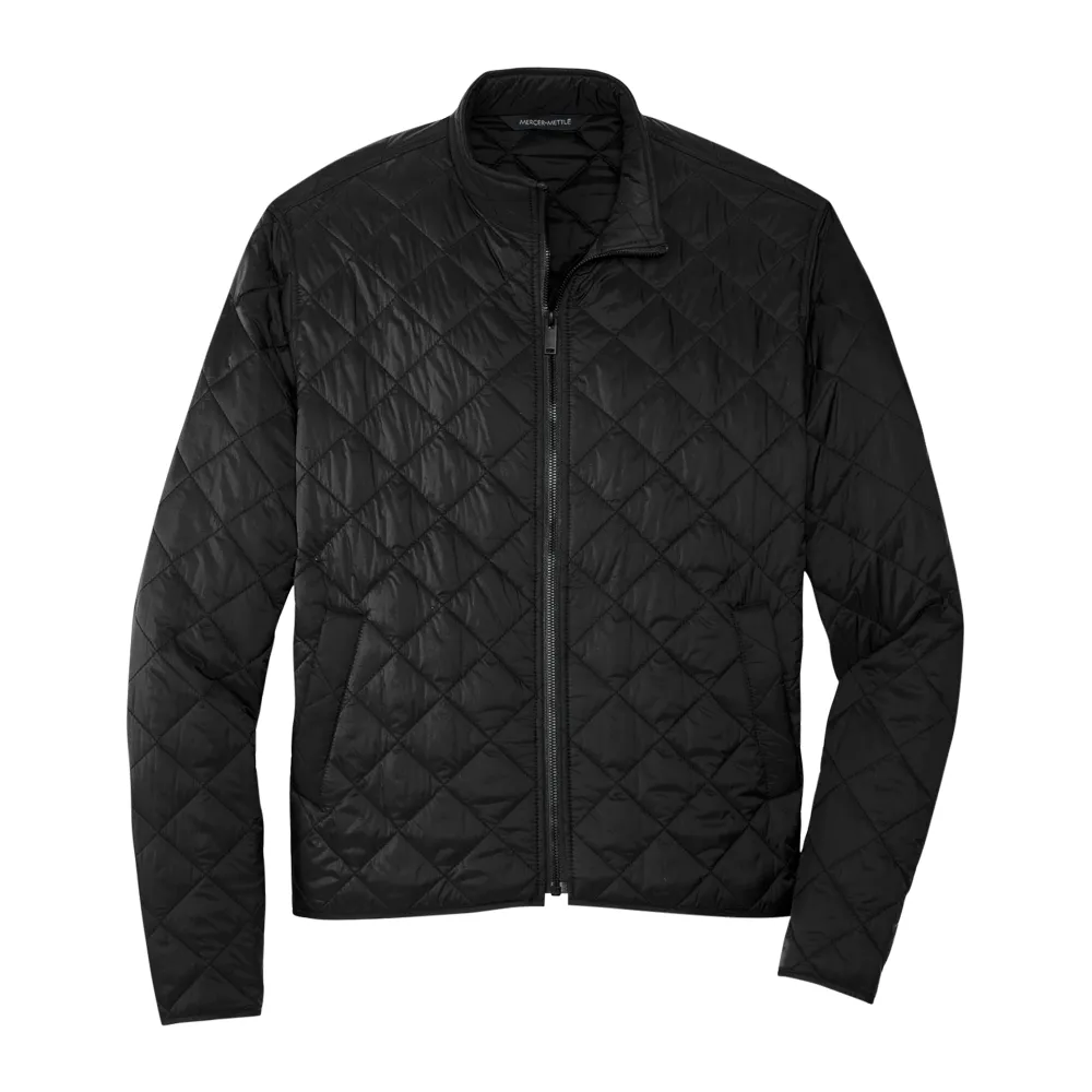 Men's Quilted Bomber Jacket 8
