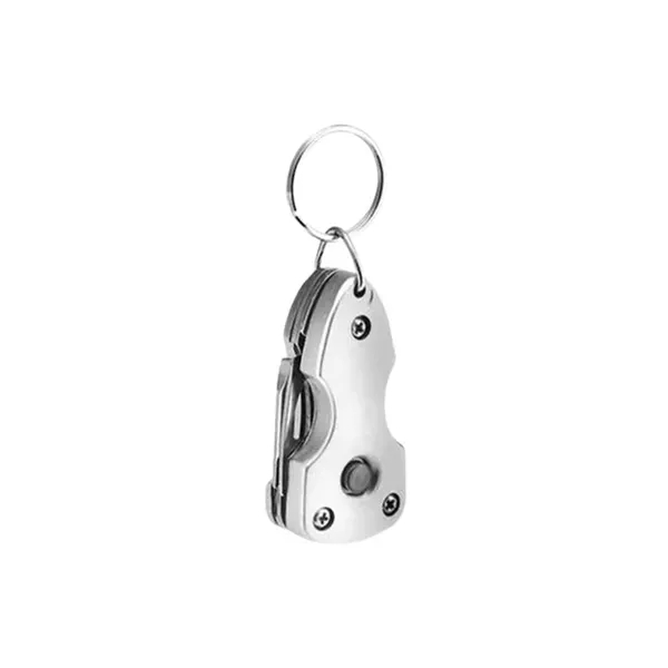 LED Keychain Knife Tool - EDC Multifunctional 9