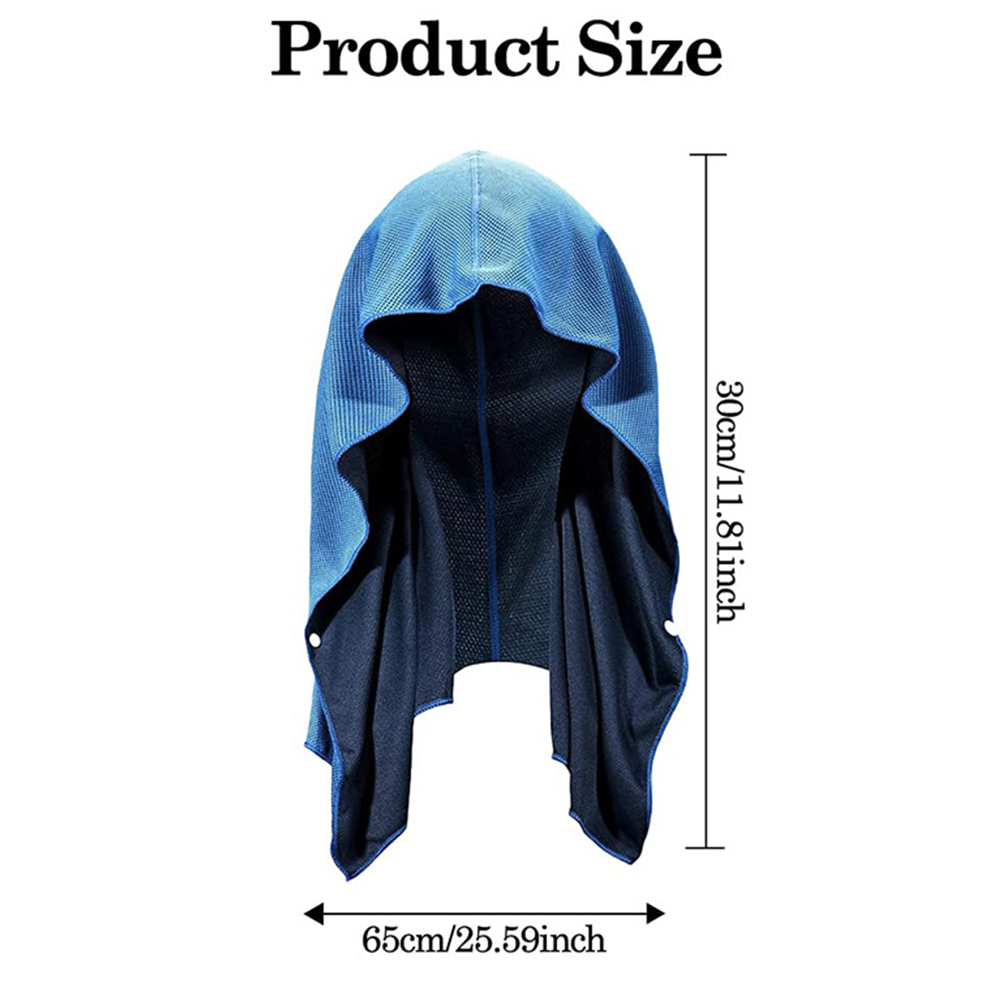 Absorbent Quick Cooling Hoodie Towel 3