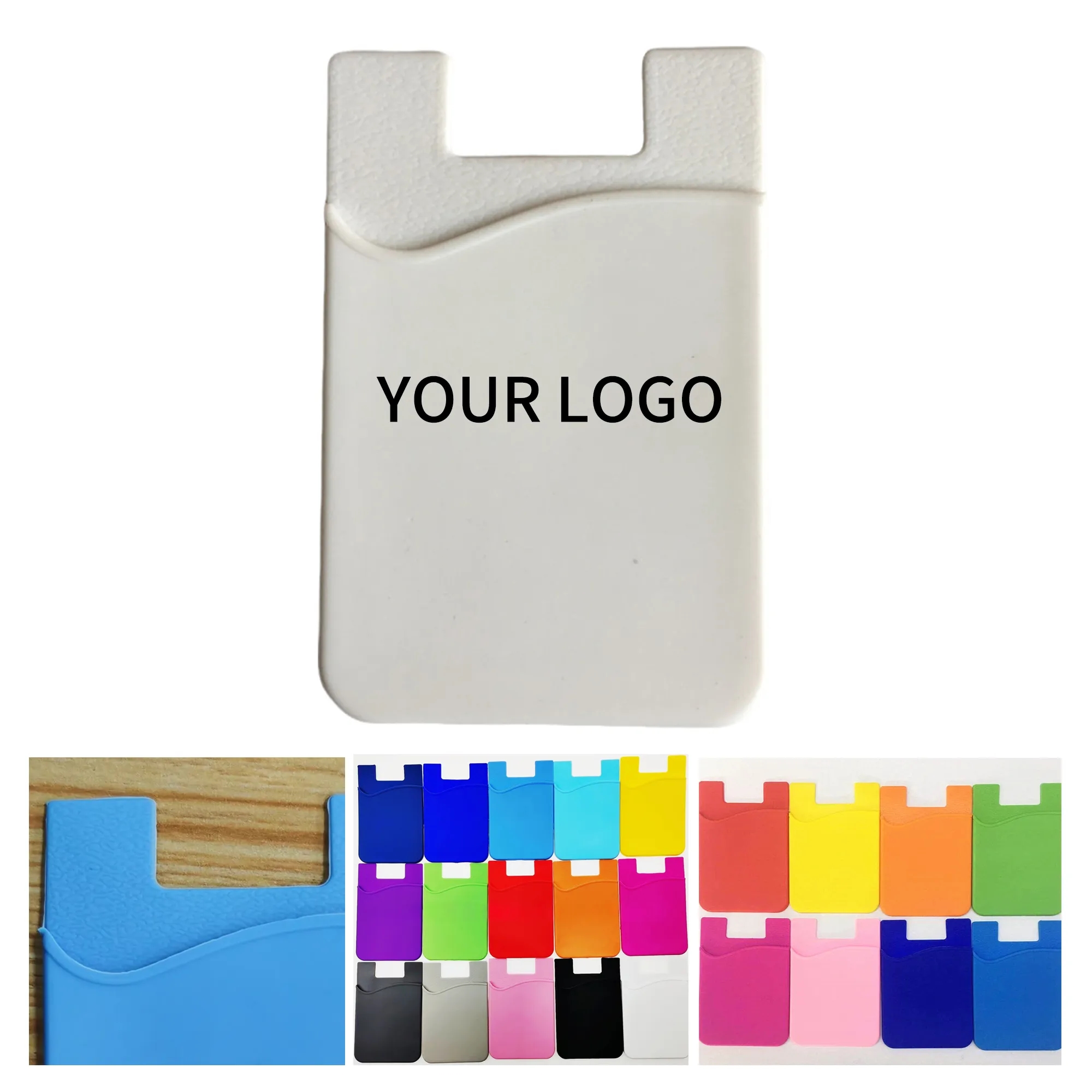 High Quality Silicone Cell Phone Wallet 2
