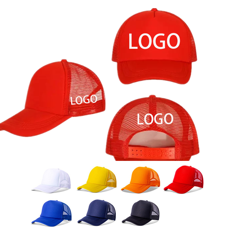 Adjustable Baseball Sandwich Cap with Mesh 2