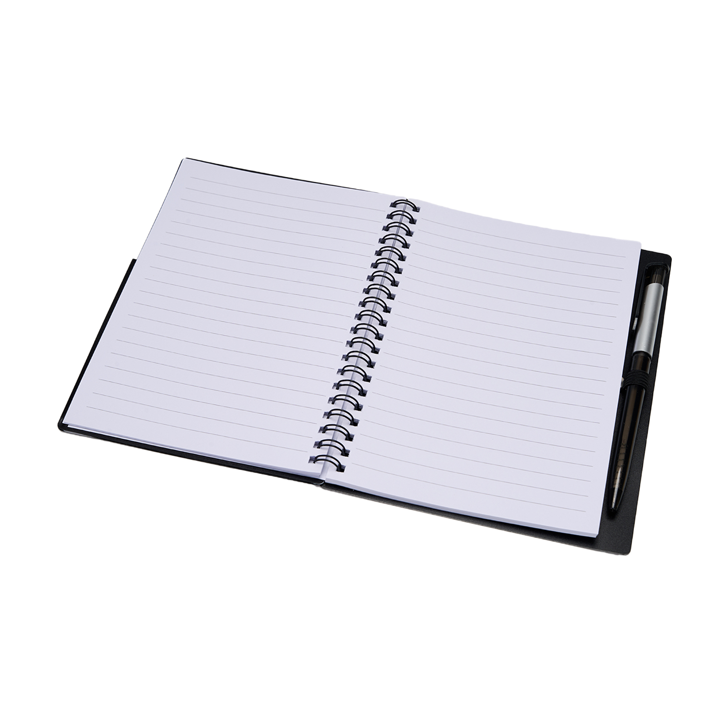 Wavy Design PP Cover RIng Notebook with Matching Pens 1