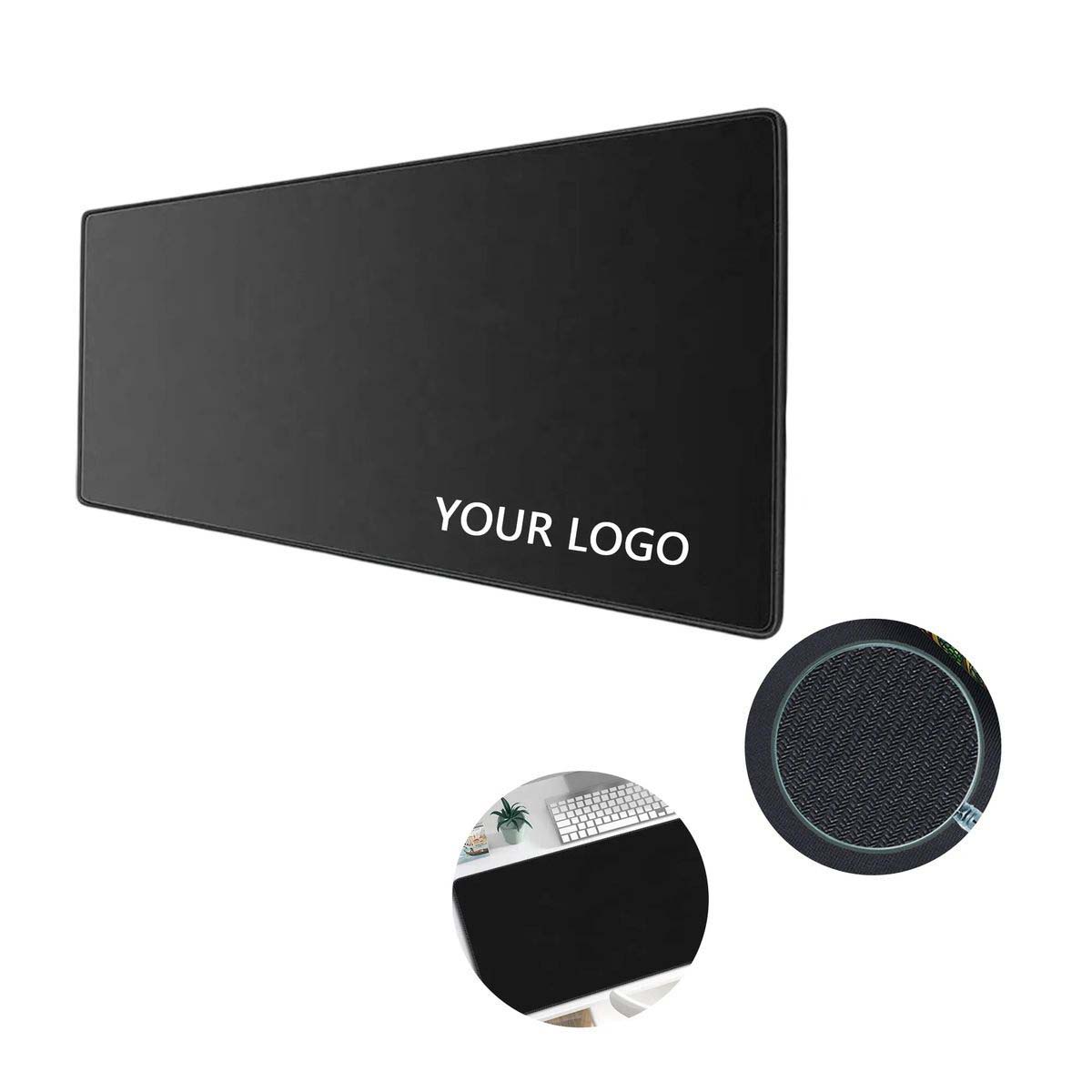 Office Desk Mat with Cloth Surface and Rubber Base 3