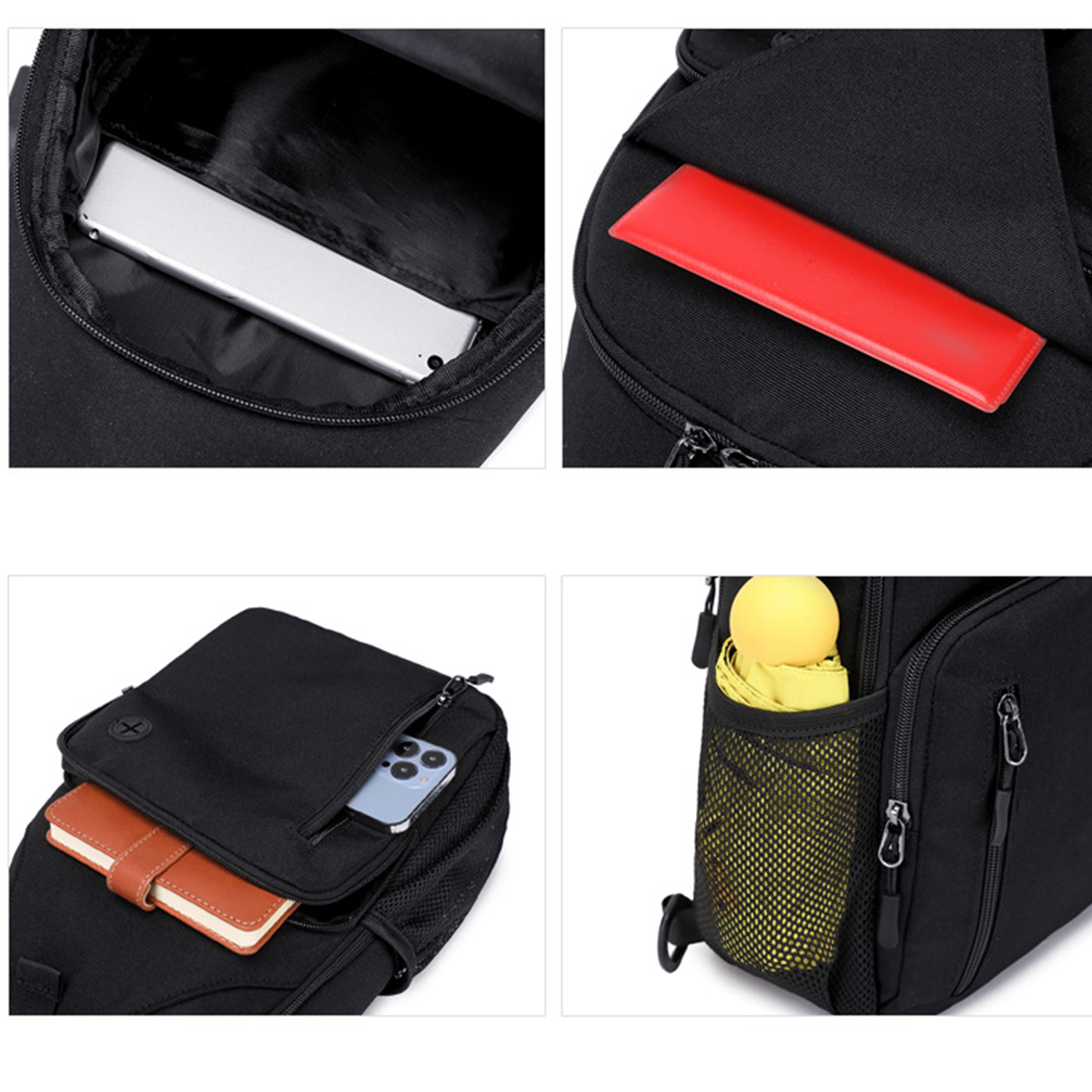 Chest Bag with Front Square Pocket 5