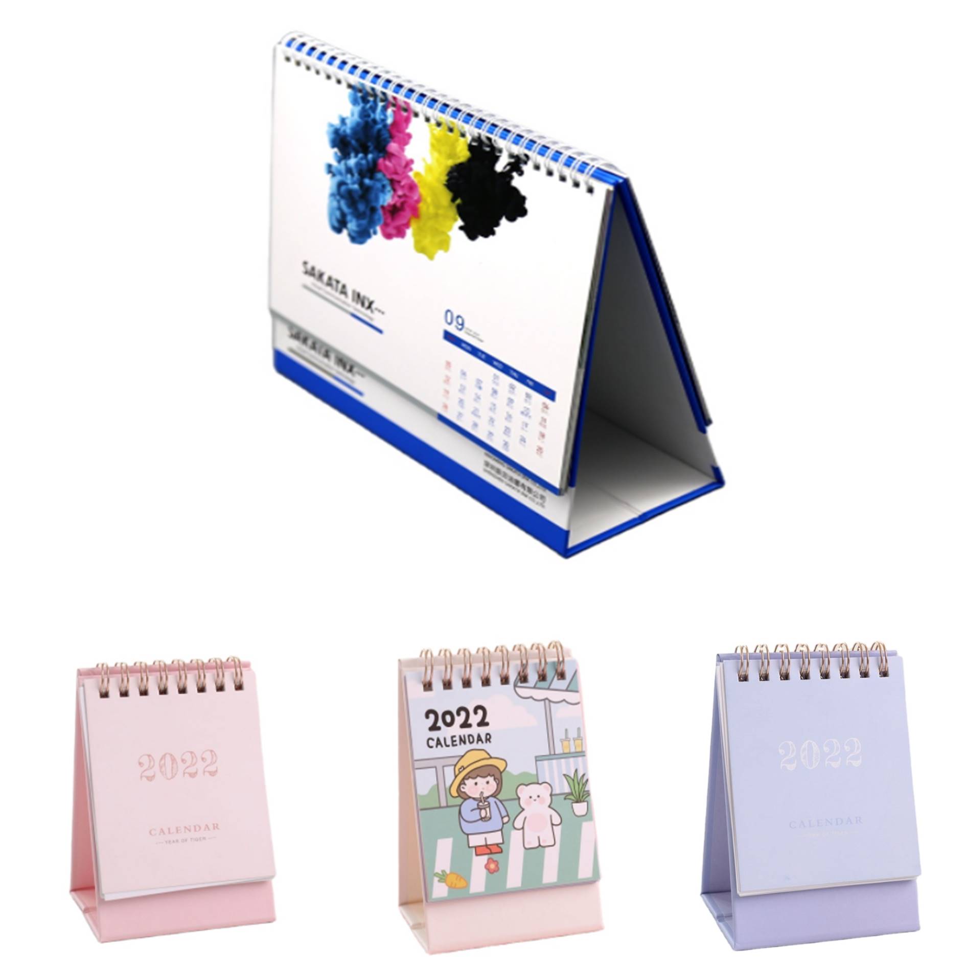 Custom Executive Desk Tent Calendar 2