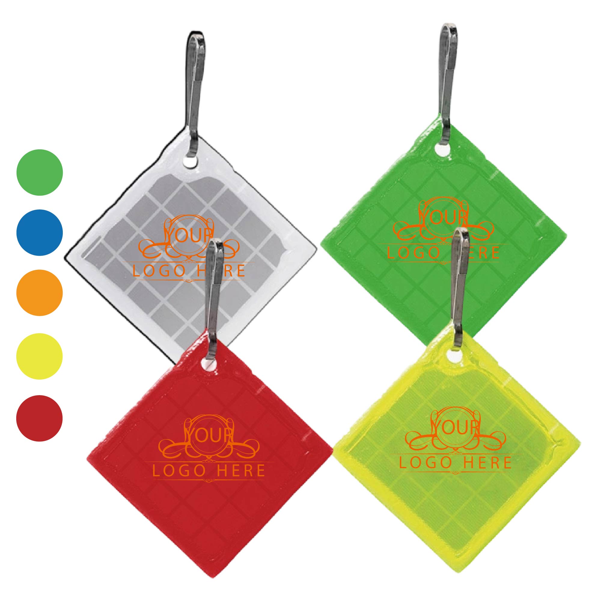 Diamond Hook Zipper Pulls 2