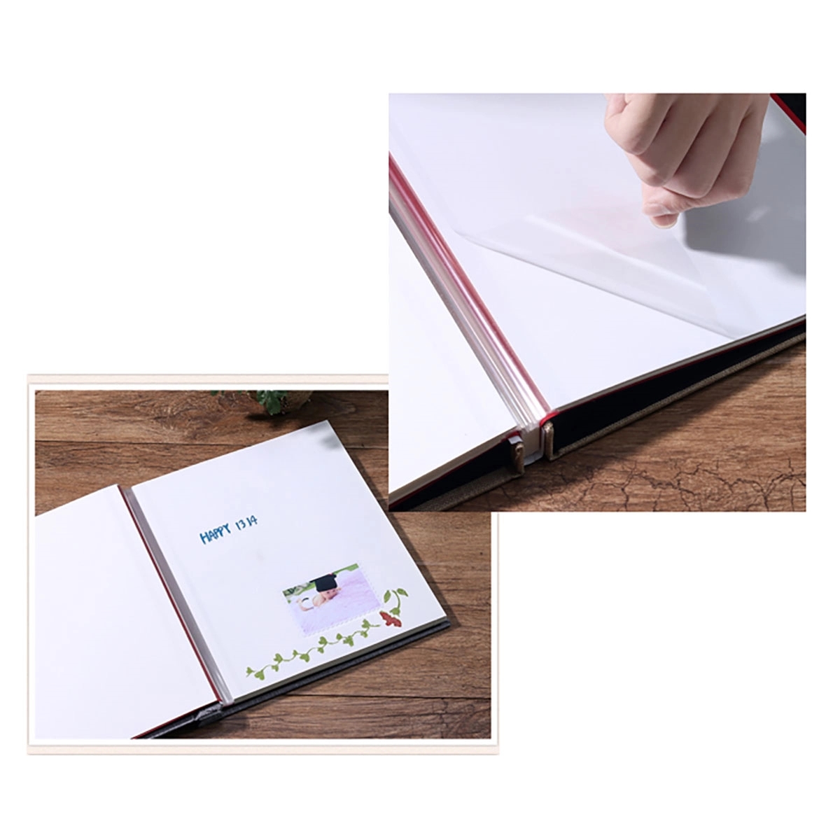 Magnetic Scrapbook Album With Sticky Pages 4