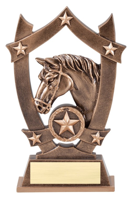 6-1/2" Tall Horse Sport Stars Resin