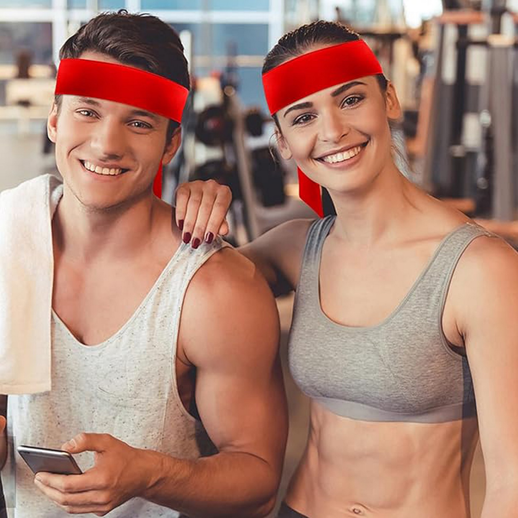 Adjustable Soft Sport Headband 4