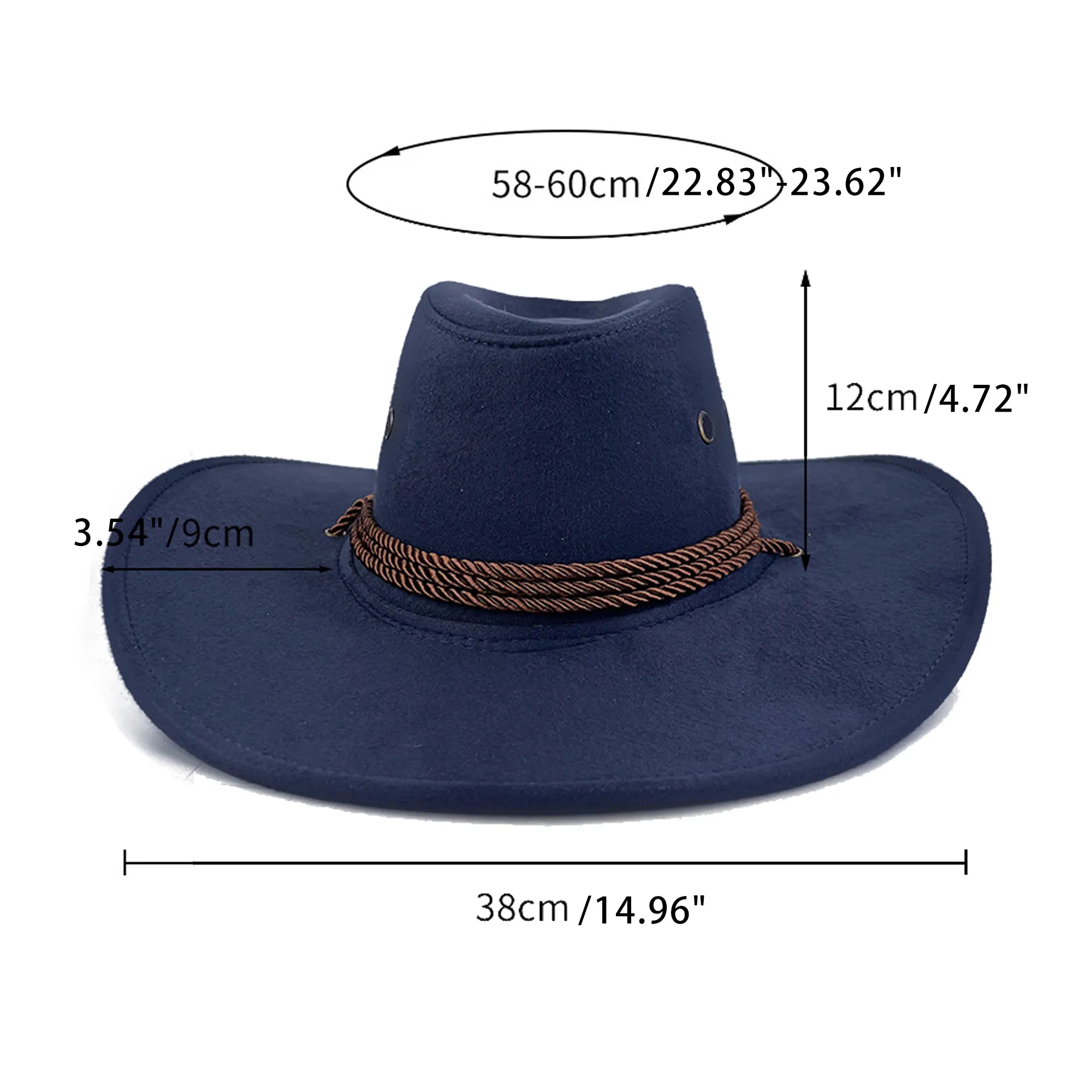 Suede Cowboy Hat 6