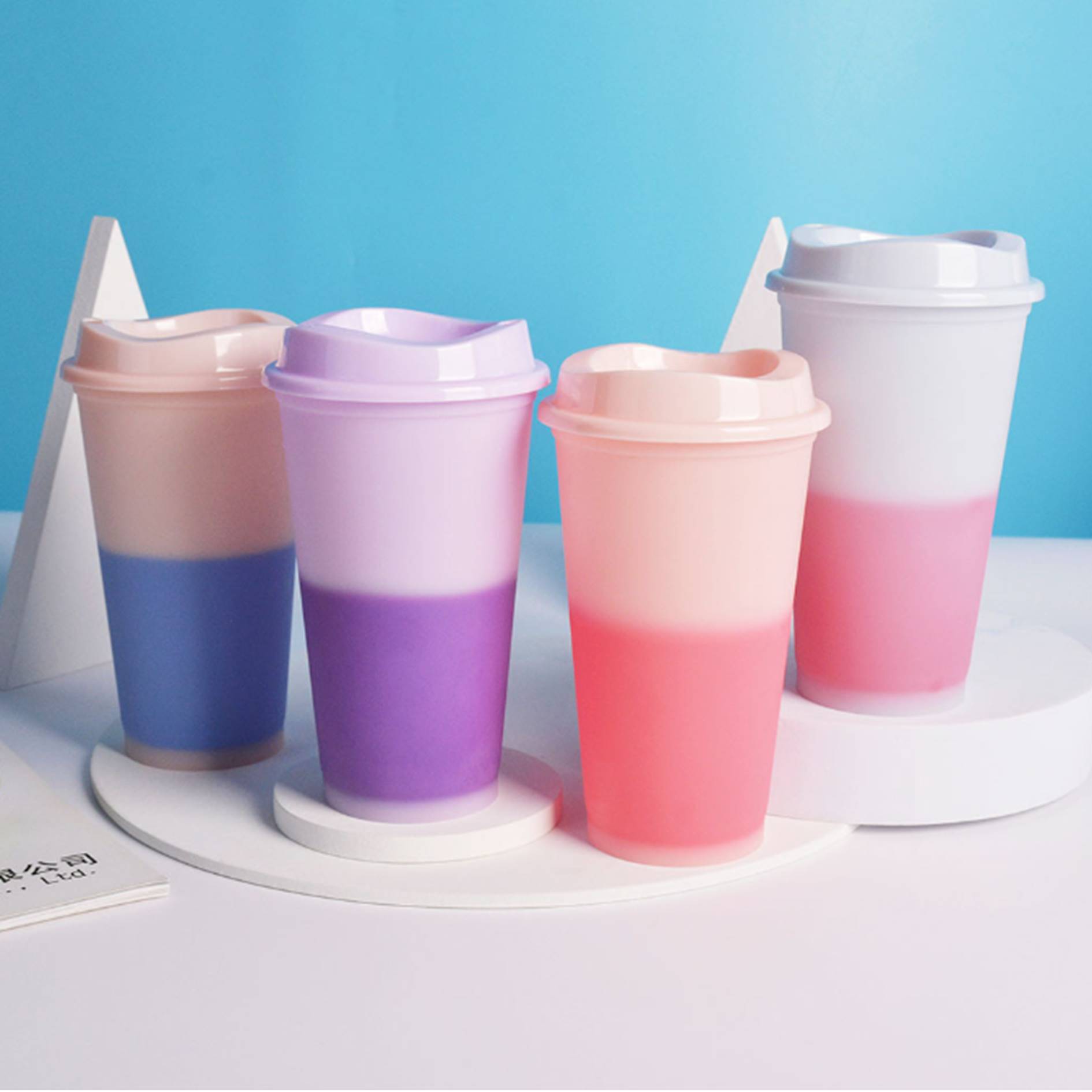 16oz. Color Changing Stadium Cup With Lid 3