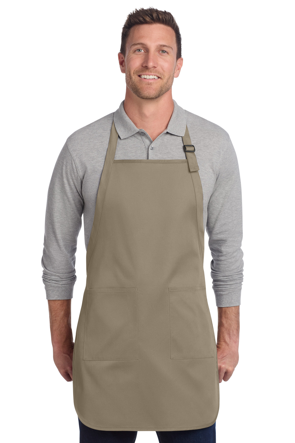 Port Authority Full-Length Two-Pocket Bib Apron. A600 34