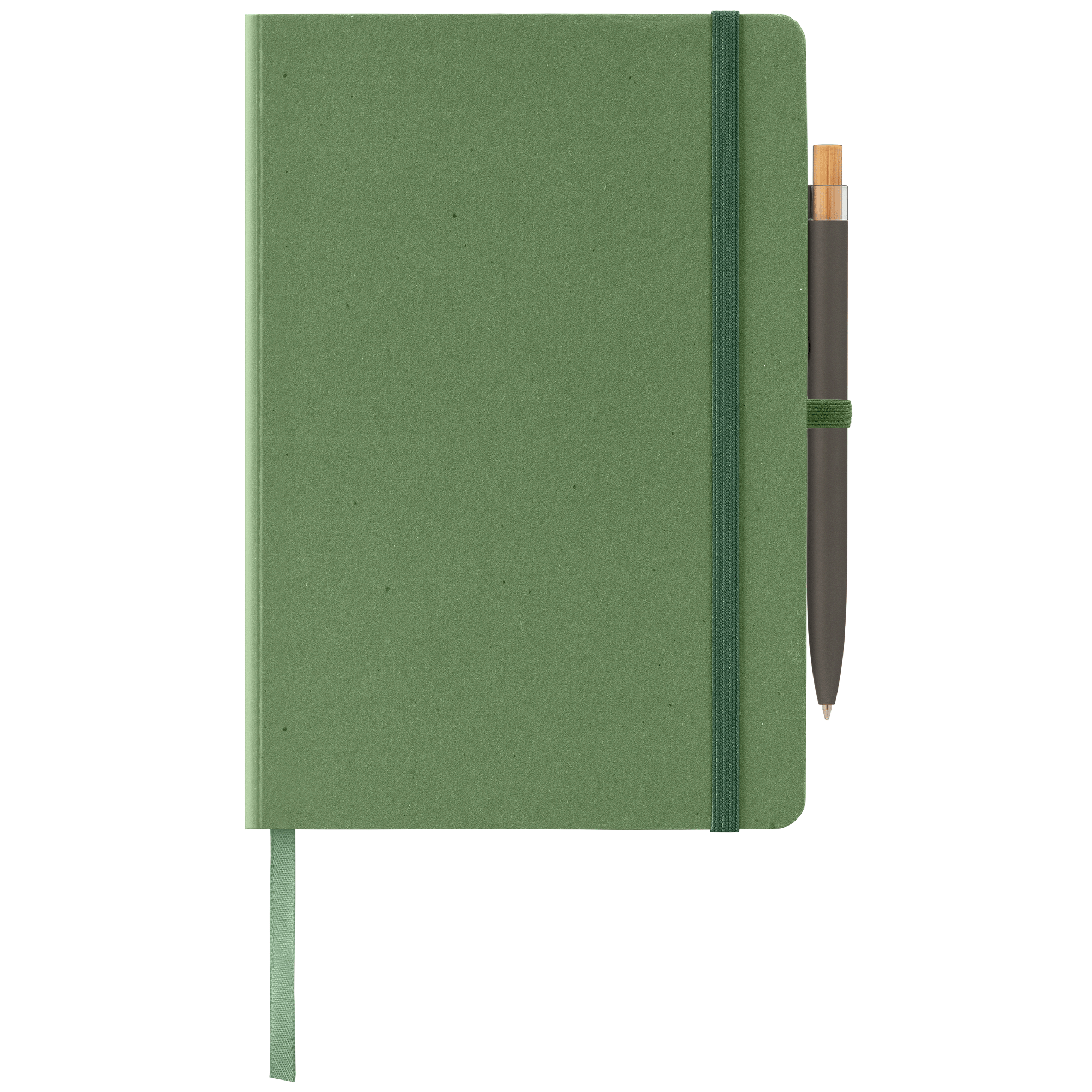 Terra Recycled Milk Carton Hard Cover A5 Notebook & Reborn Pen Set 5