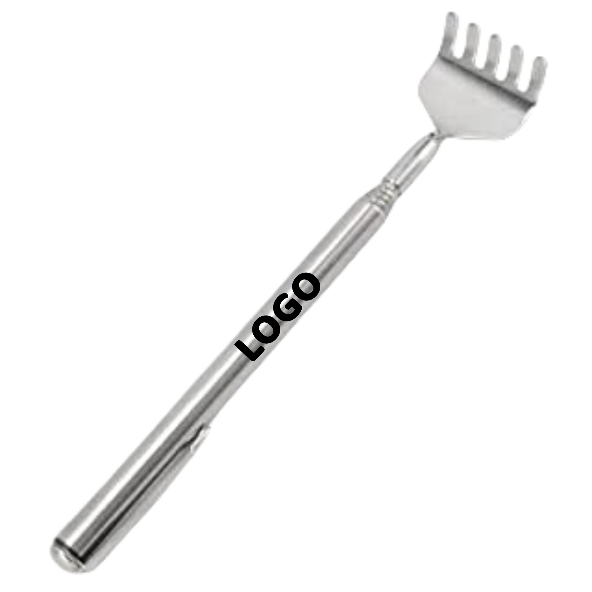 Extendable Silver Back Scratcher For Gifts 2