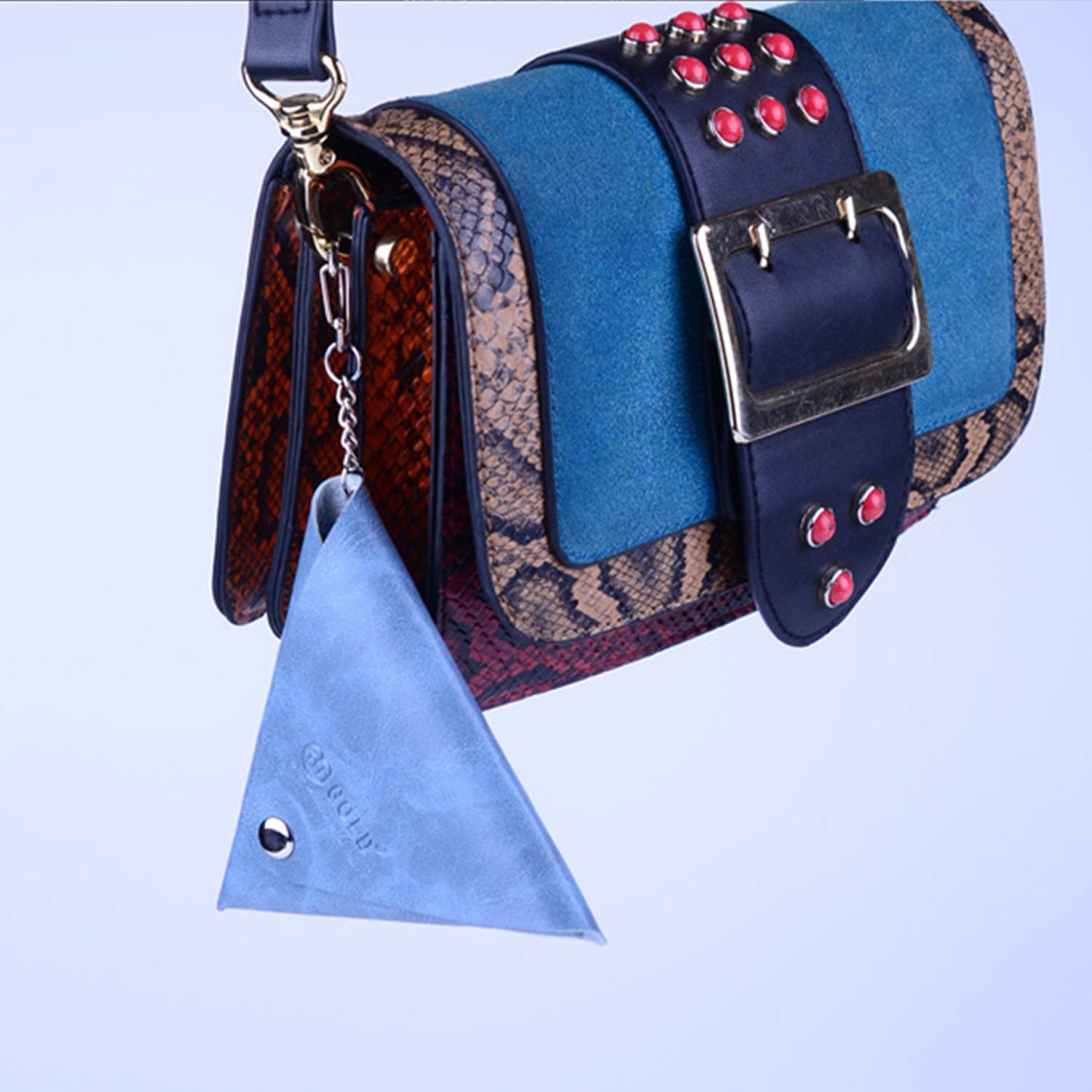 Trident Mini Pouch Keychain 6