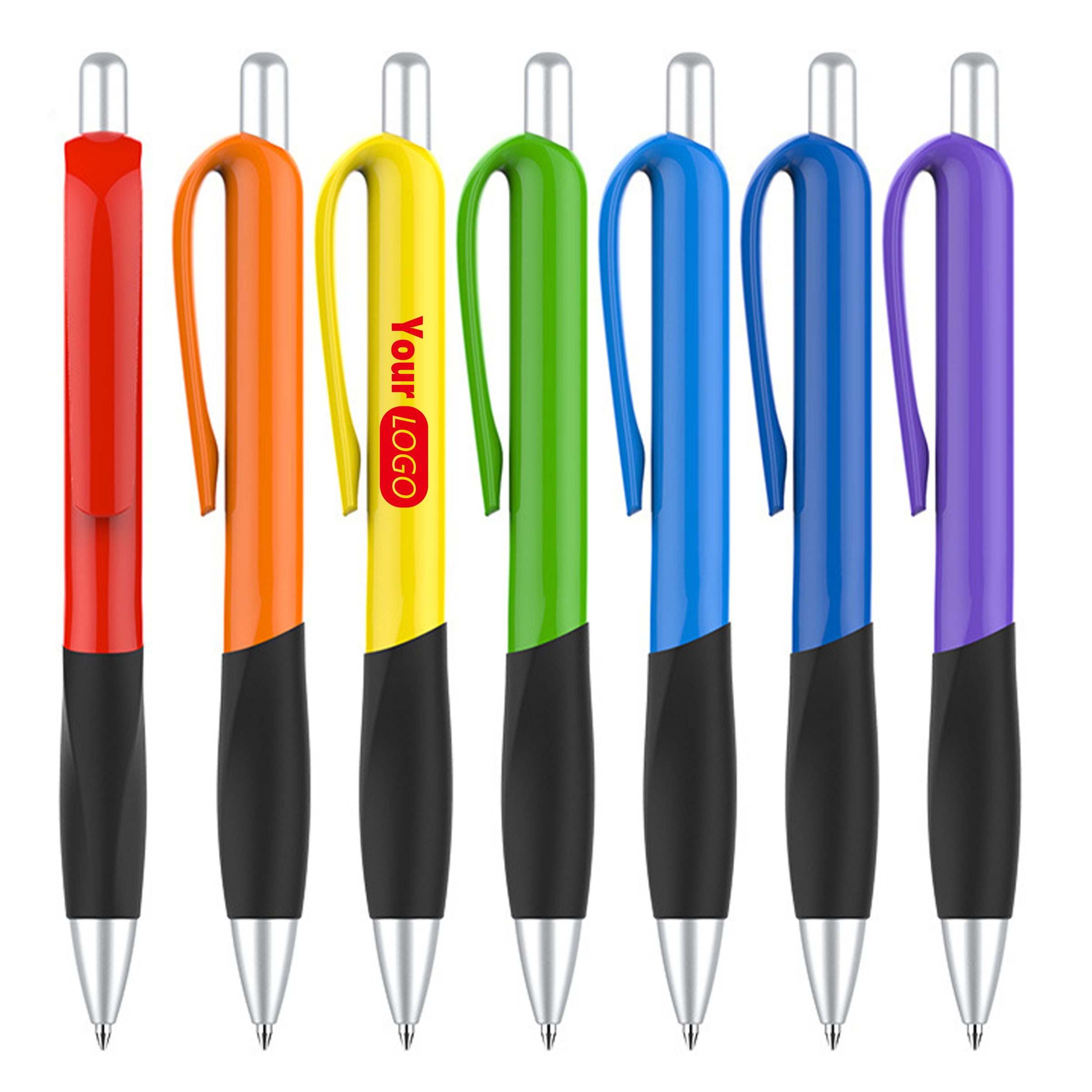 Abs Customizable Two-Tone Grip Pen 1