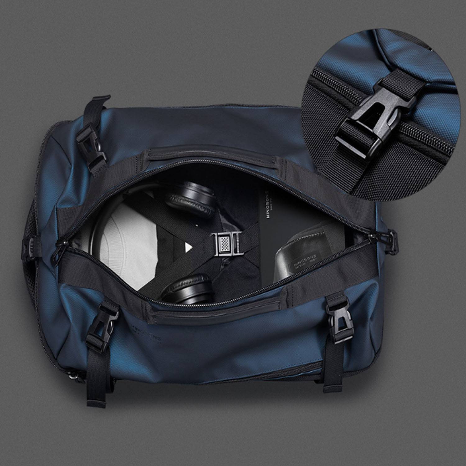 Large Capacity Waterproof Polyester Backpack 10