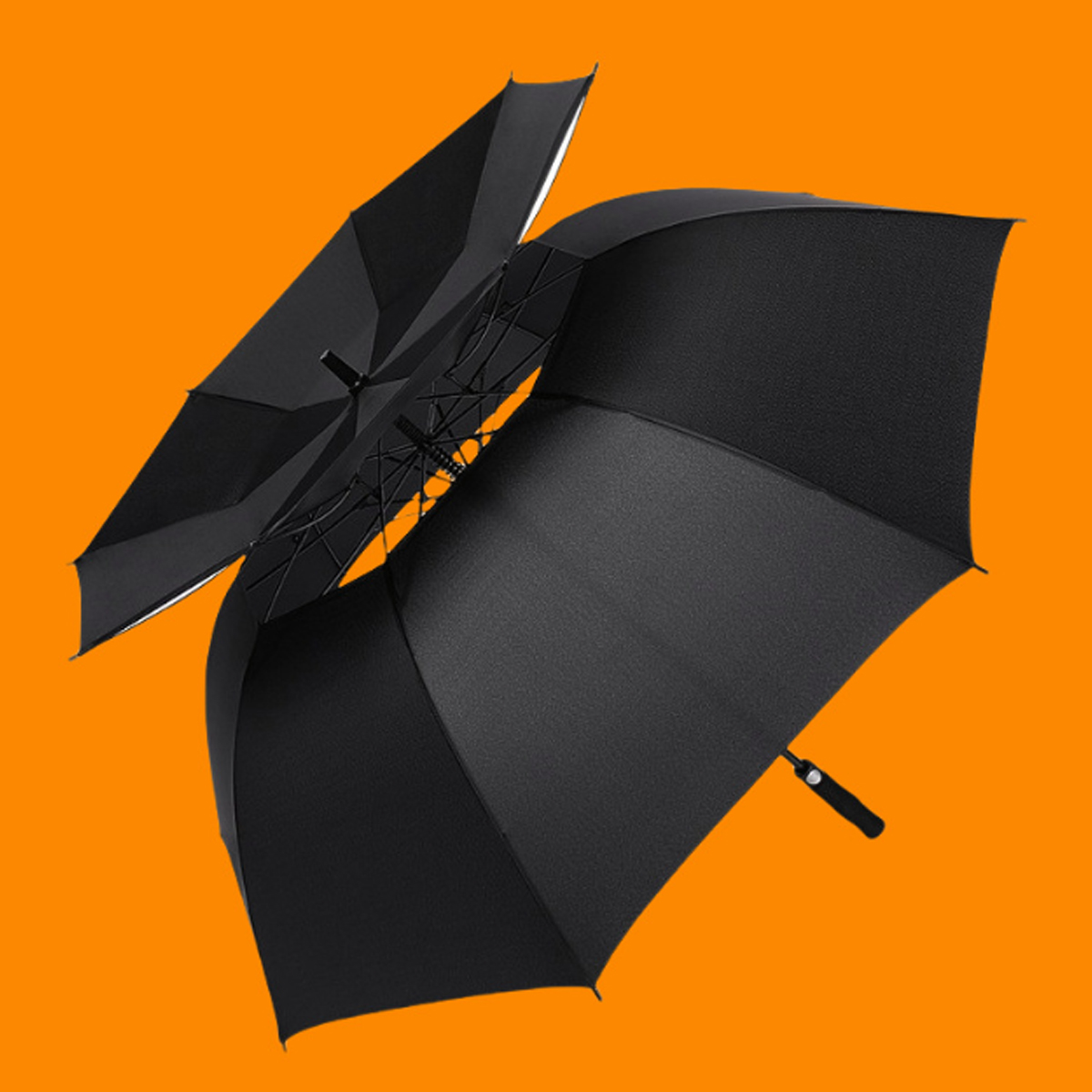 Double Canopy Vented Golf Umbrella for Wind Resistance 5