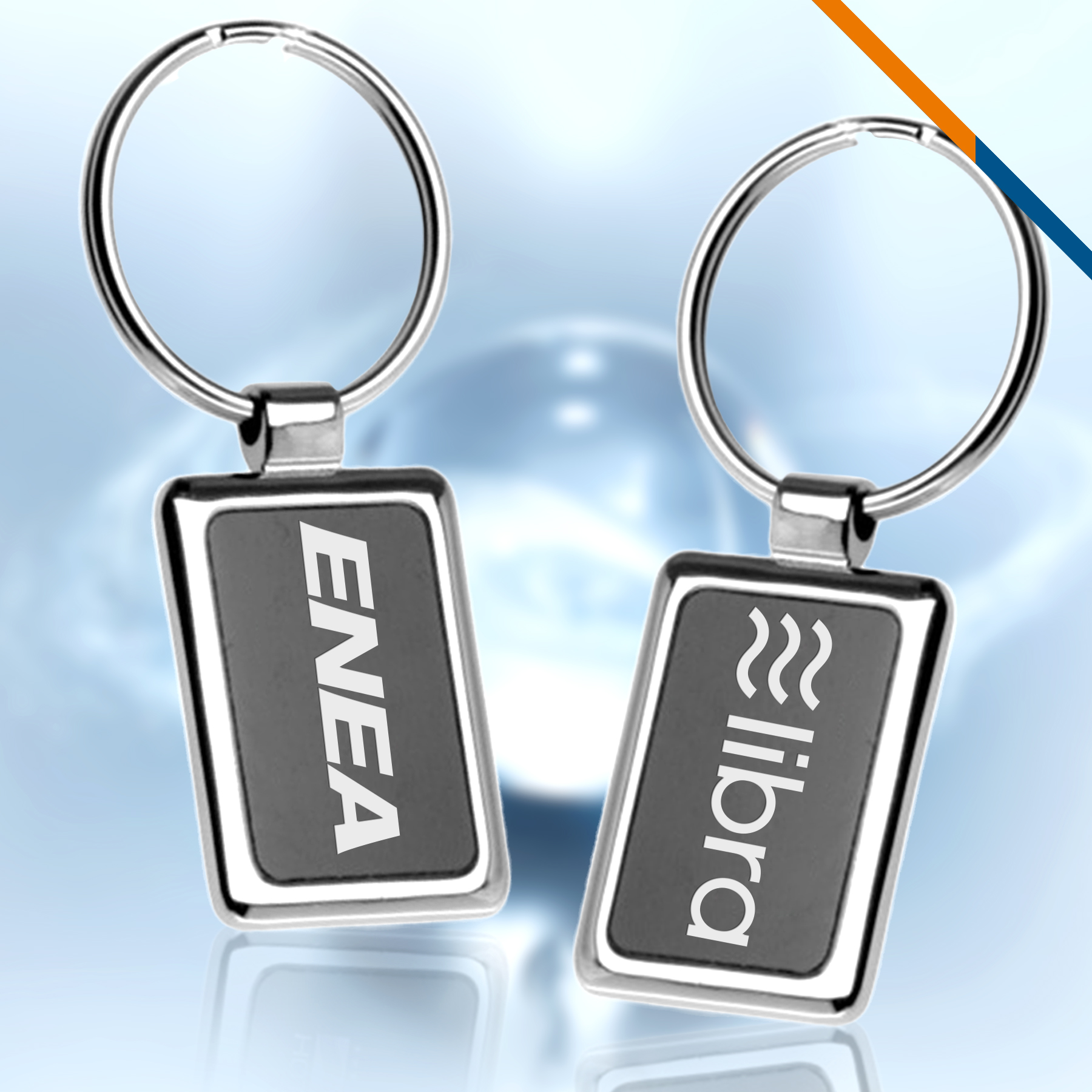 Menso Square Keychain 5