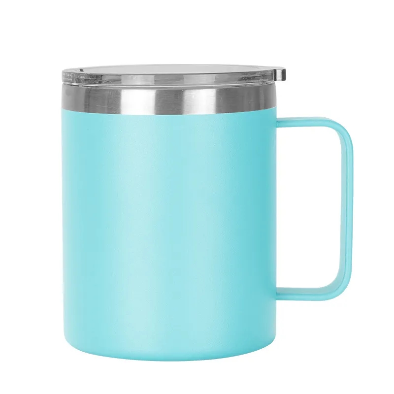 14 Oz. Stainless Steel Cup with Handle 9