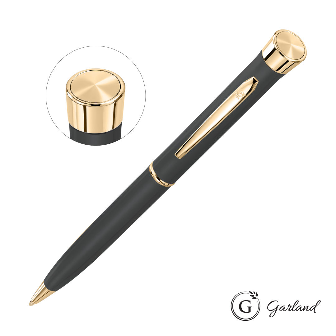 Garland® Color Matte Custom Emblem Twist Pen - Gold 8