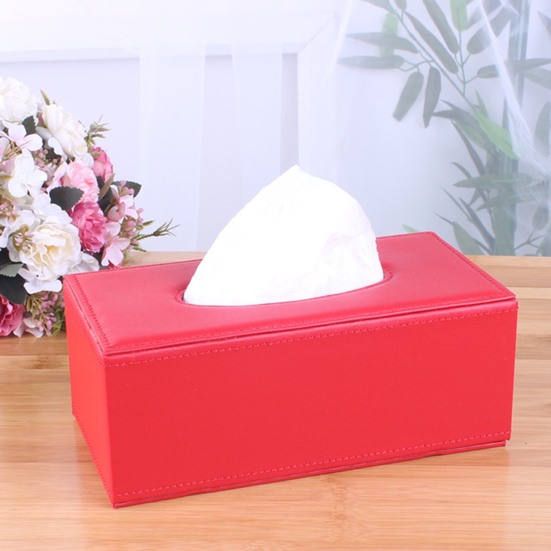 Leather Tissue Box 7