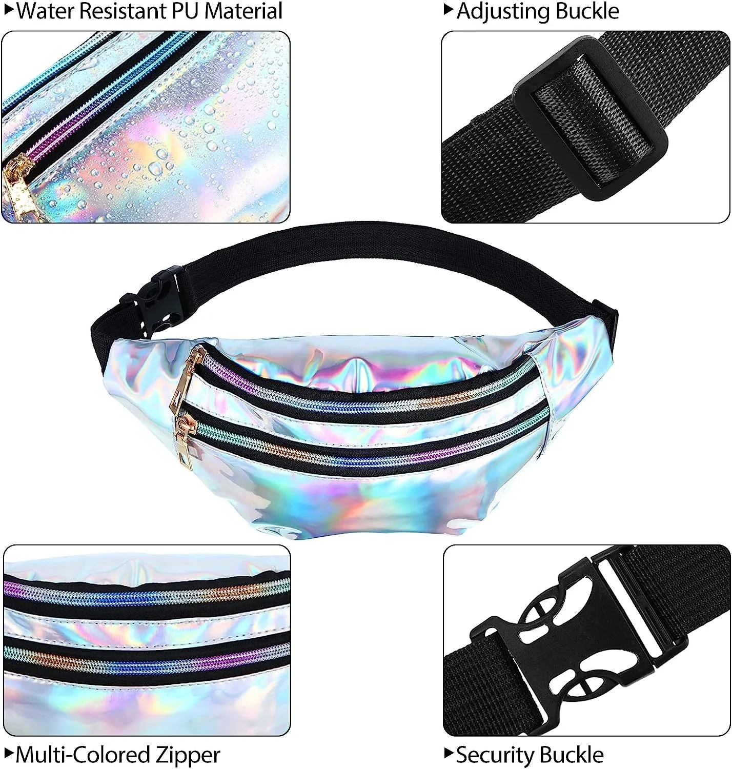 Holographic Waist Bag 4