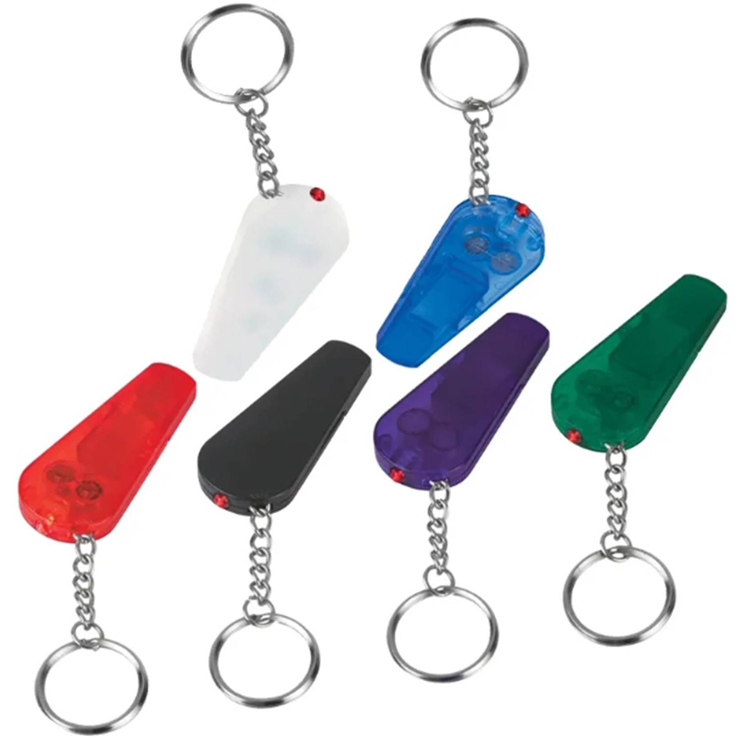Magic Flashlight Whistle Keychain 2