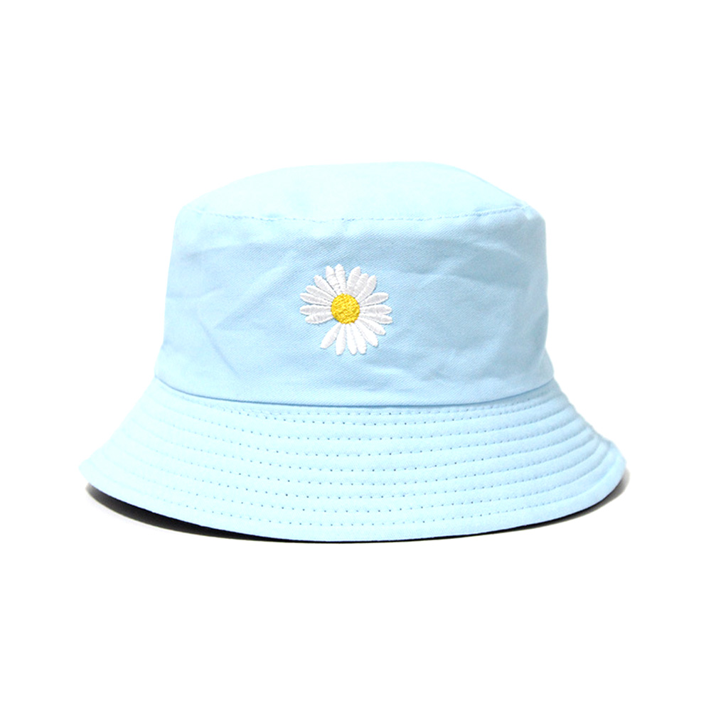 Daisy double-sided bucket cap sunhat 2