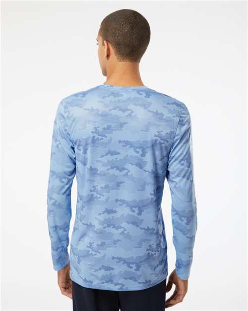 Unisex Pompano Performance Camo Long Sleeve T-Shirt - 217 25