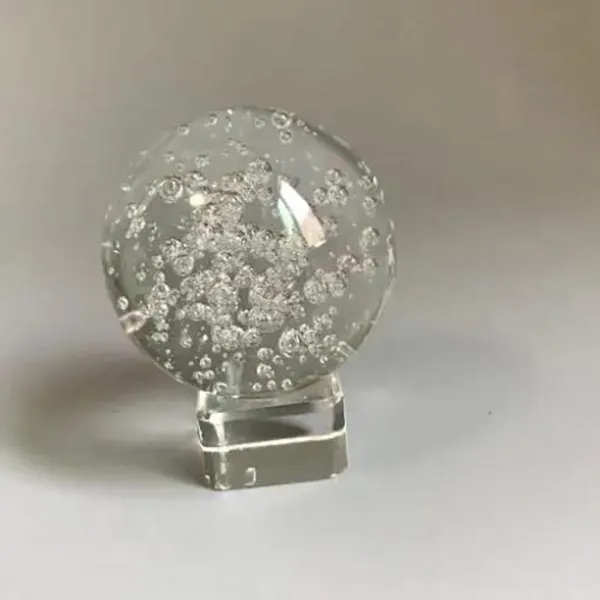 Personalized Crystal Ball Award 3