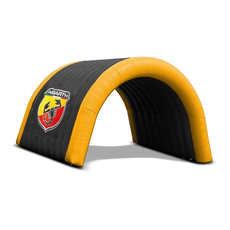 Inflatable tunnel Run-Through, 15' Inflatable Mascot - 40'L x 8'H 3