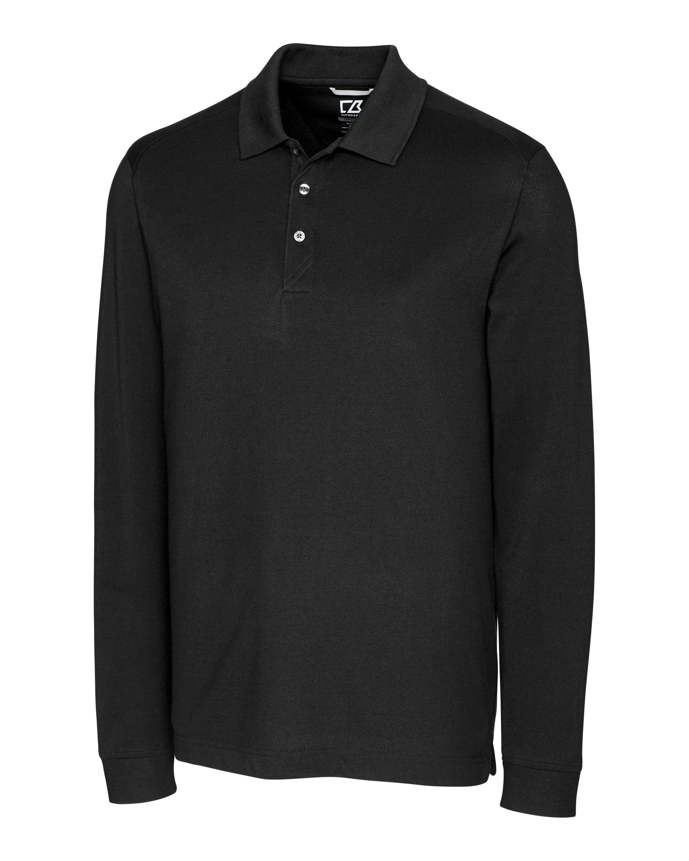 Cutter & Buck Advantage Recycled Cotton-Blend Pique Mens Long Sleeve Polo 23