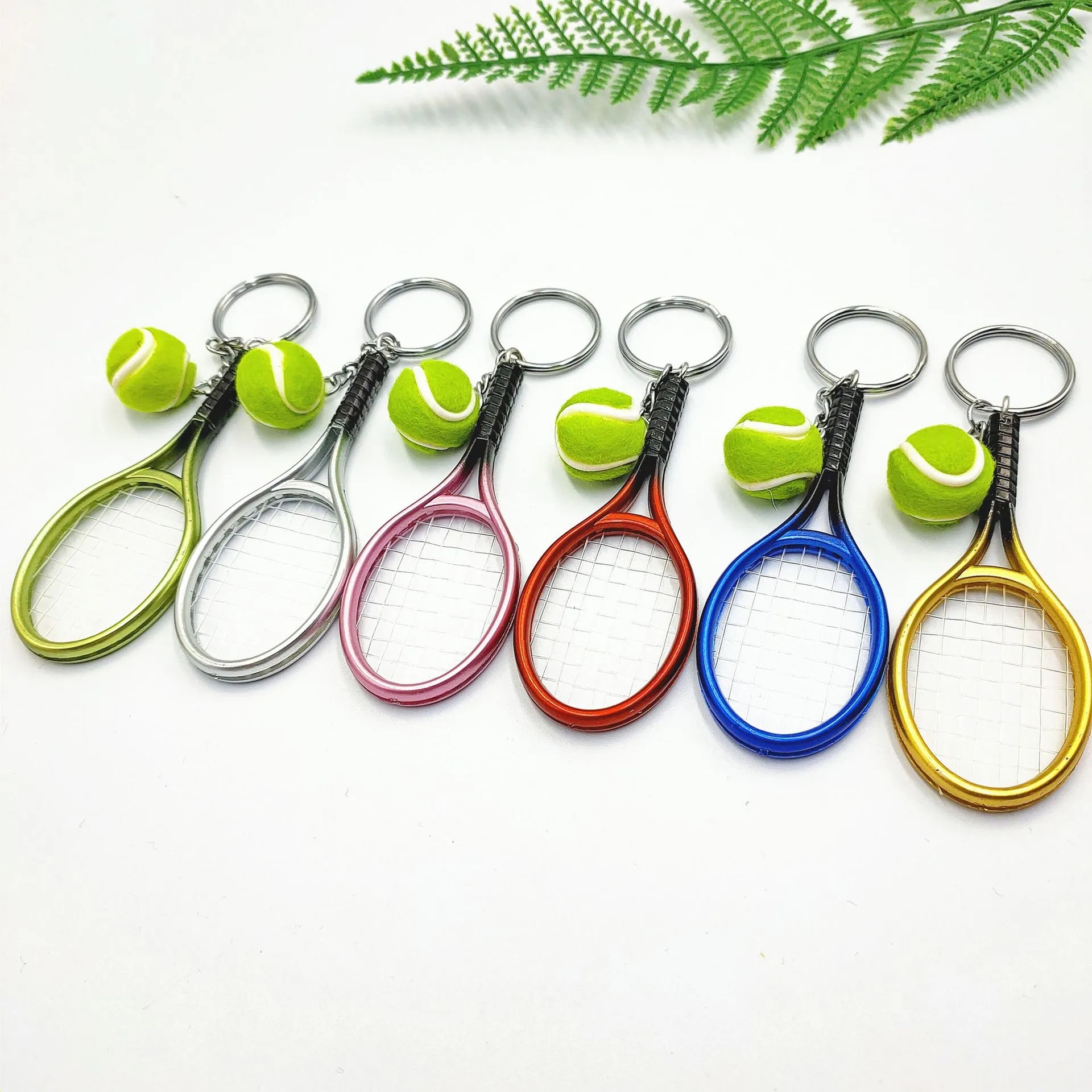 Mini Tennis Key Holder 1