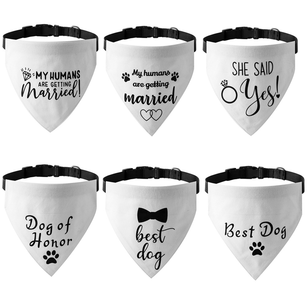 Dog Bandana Collar Scarf 4
