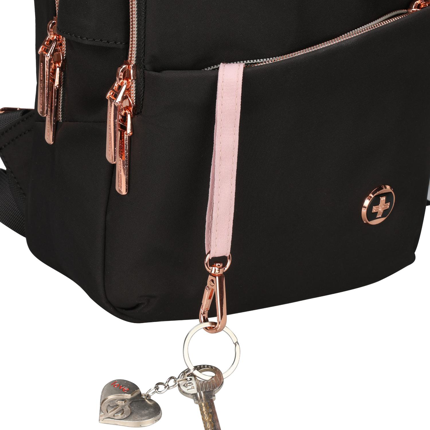 SwissDigital® Katy Rose Medium Recycled Travel Backpack 11