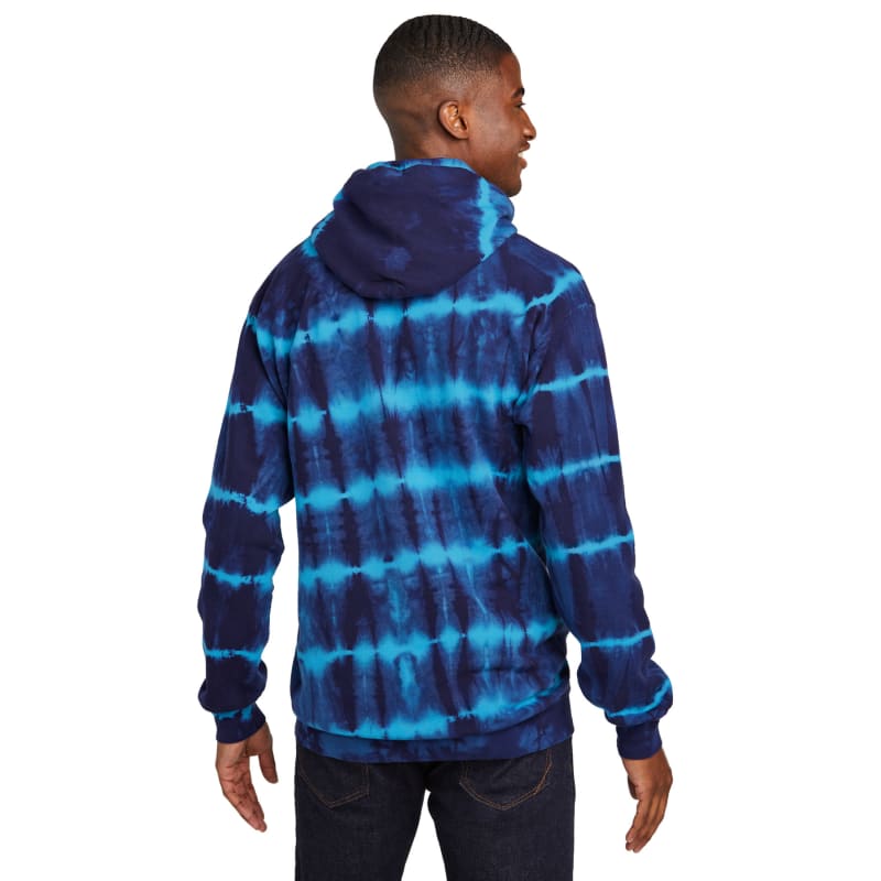 Port & Company Allover Stripe Tie-Dye Fleece 18