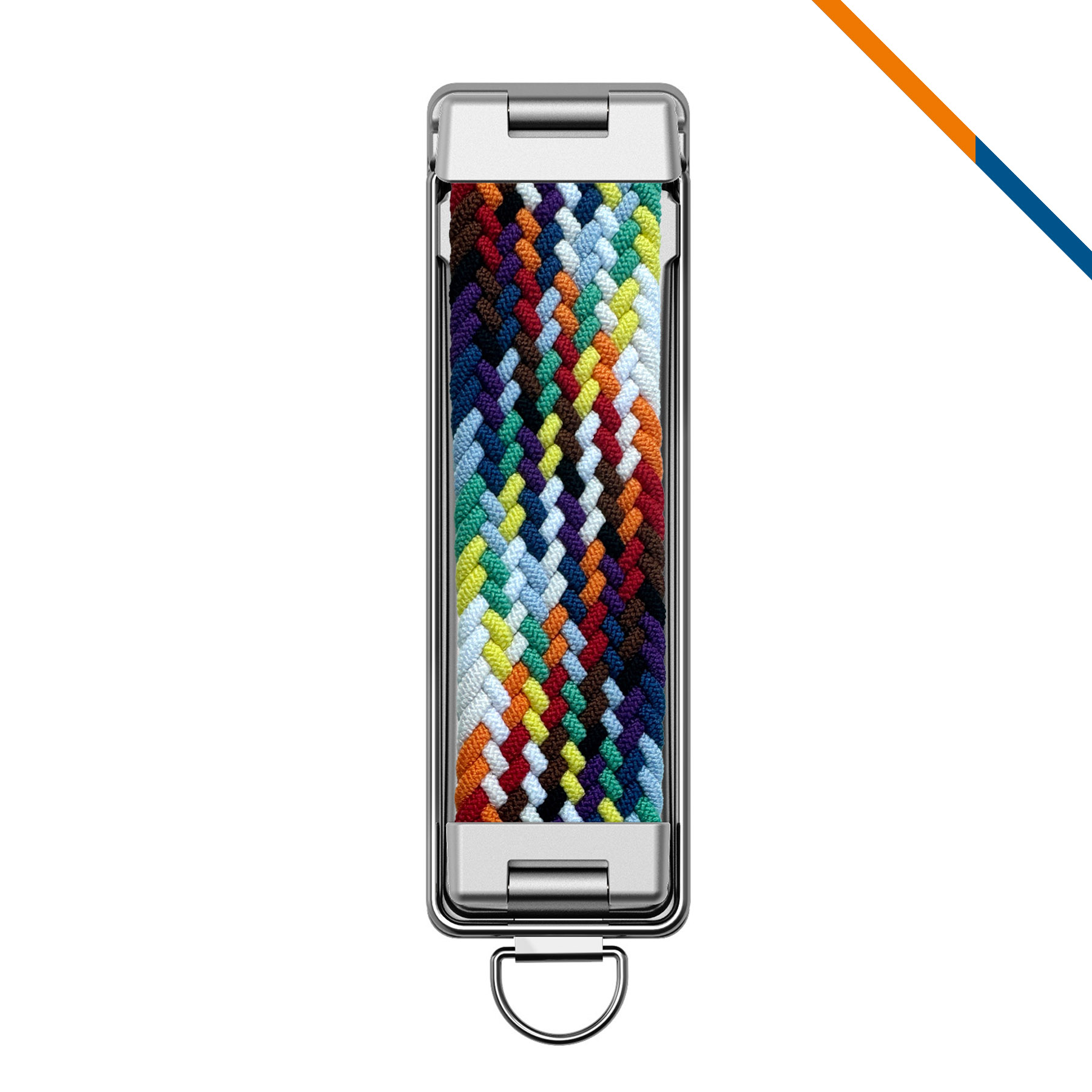RingClip Nylon Braided Grip Foldable Phone Stand 7