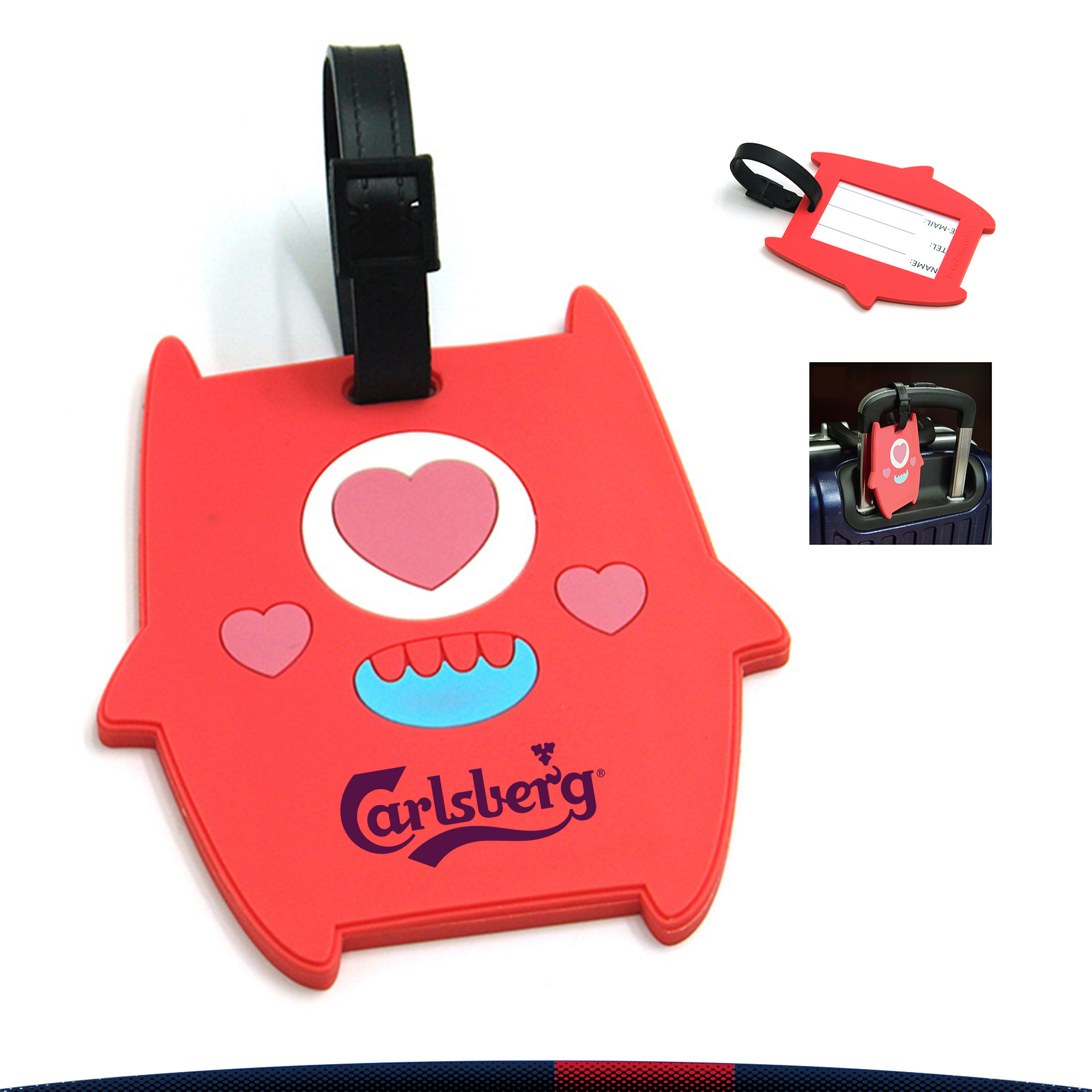Lovely Pig Luggage Tag 2