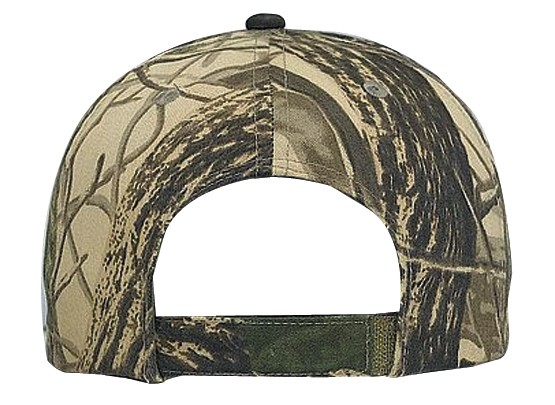 OTTO CAP® Camouflage 6 Panel Low Profile Baseball Cap 11