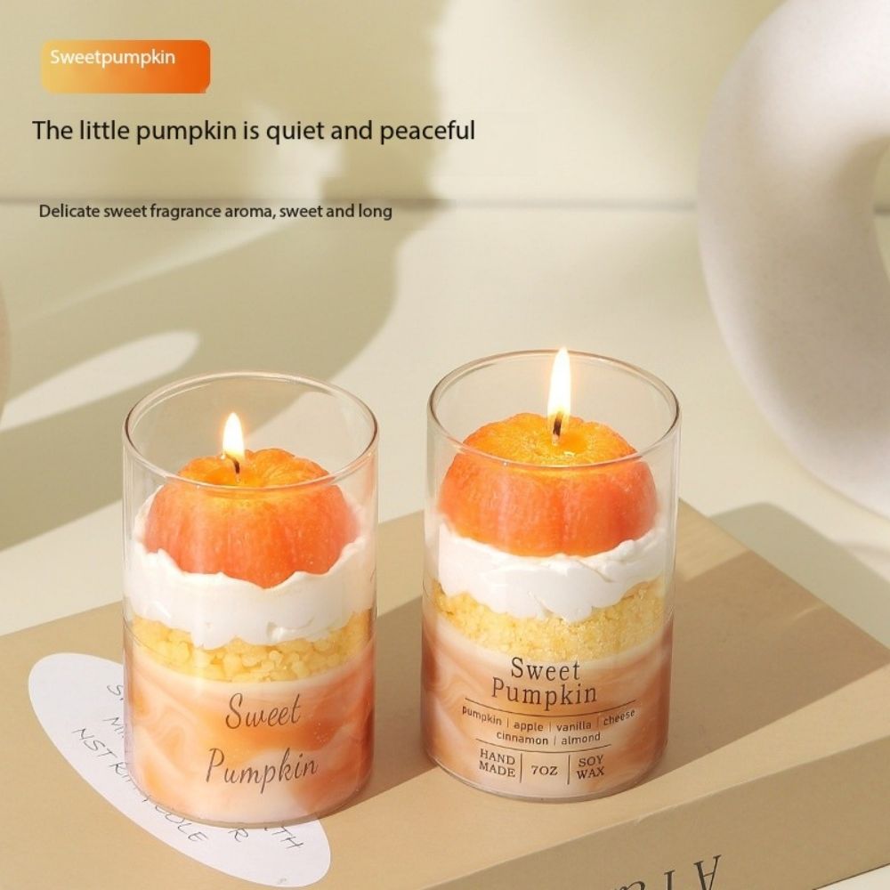 Pumpkin Scented Candle Cup 2