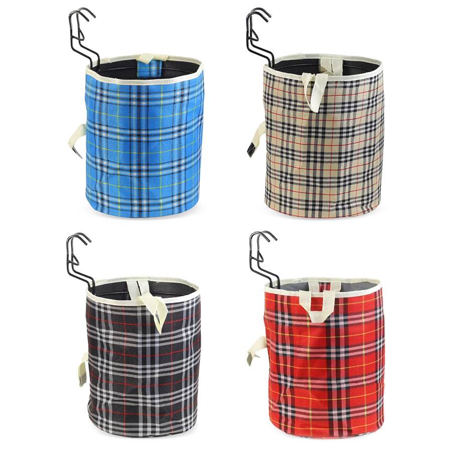 Folding Canvas Bicycle Basket 2