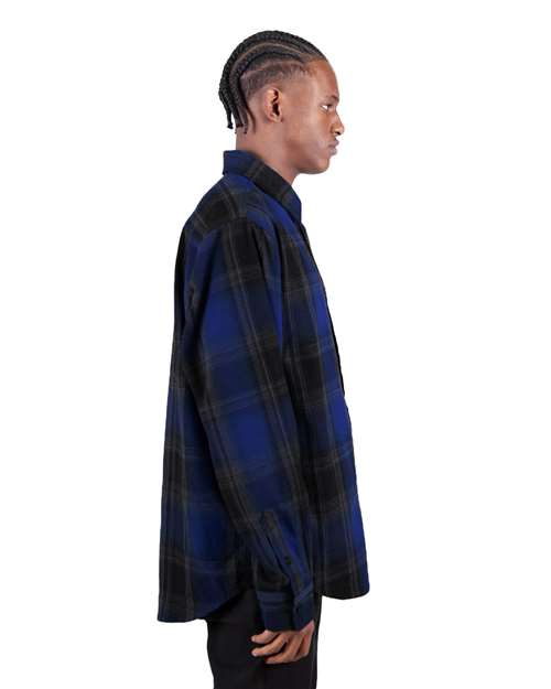 Unisex Plaid Flannel Overshirt - SHHFS 17