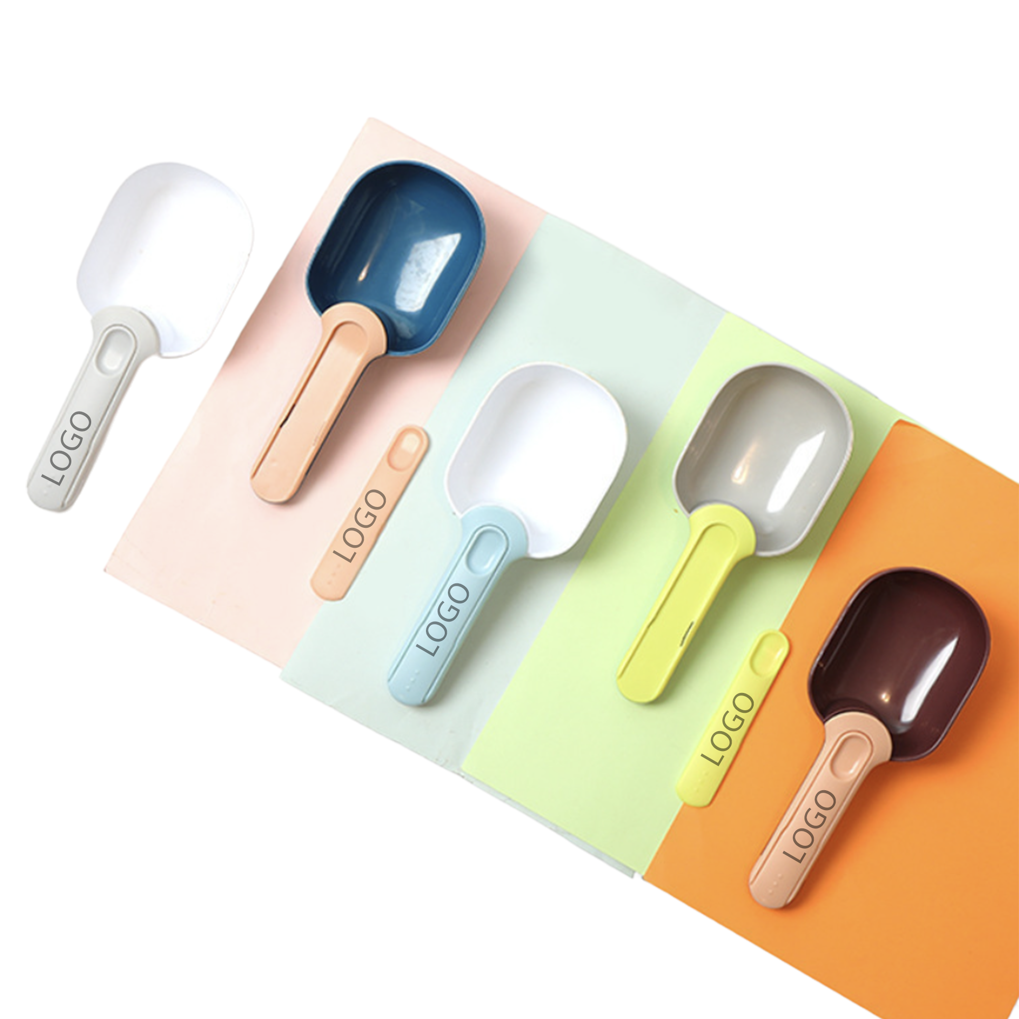 MOQ 10 PCS Convenient Pet Cup Scoop 2