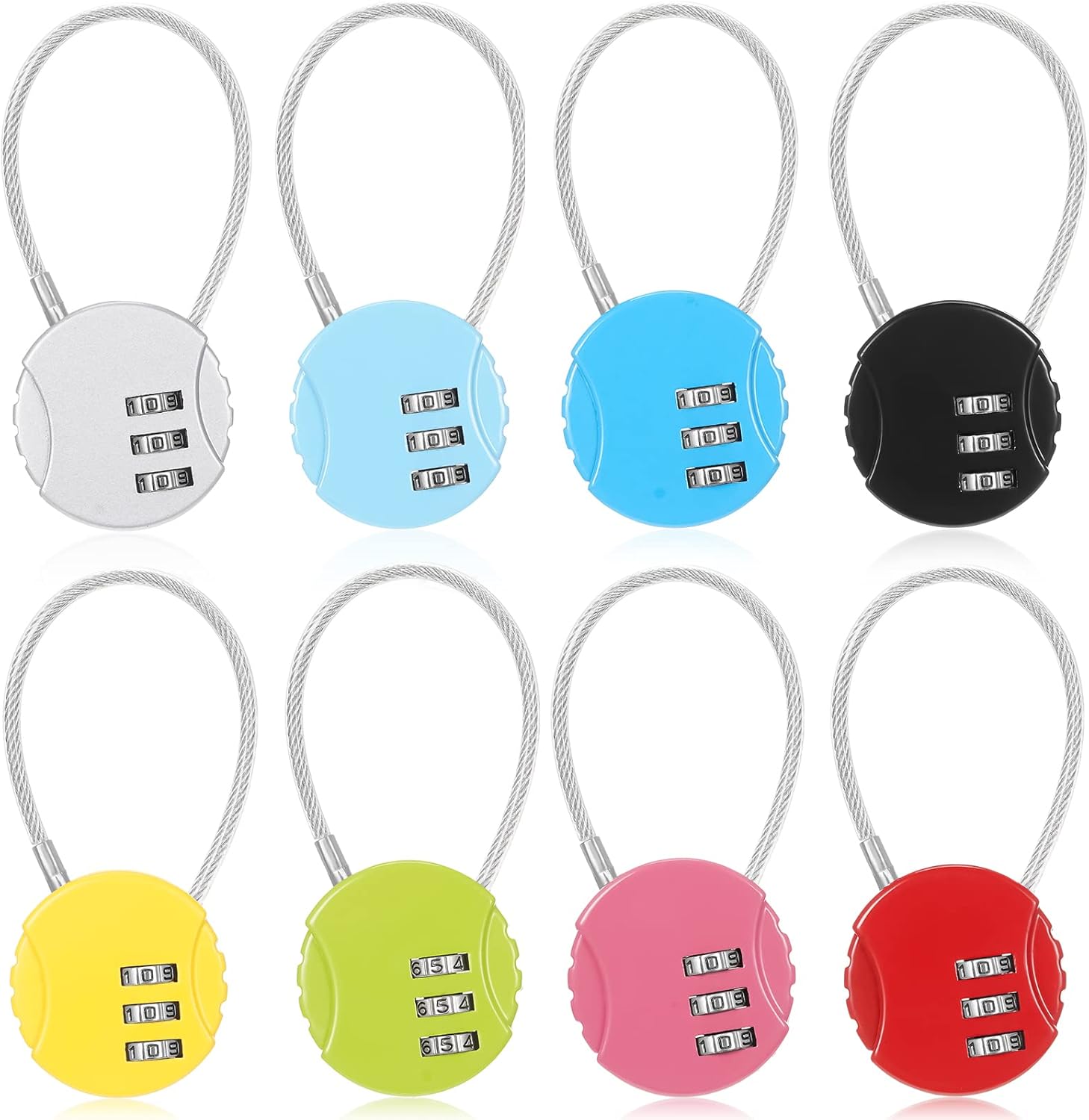 Combination Lock 3 Digit Gym Lock 2