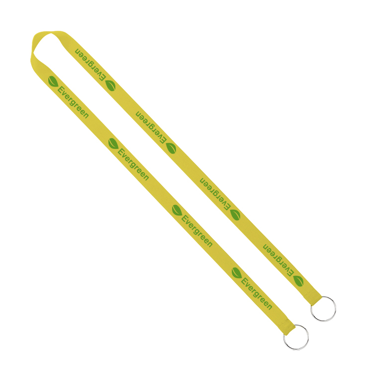 5/8" Screen Printed Lanyard with Double Clips 29