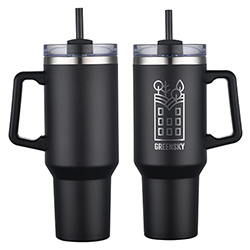Genoa 40 oz Vacuum Insulated Travel Mug with Straw 55