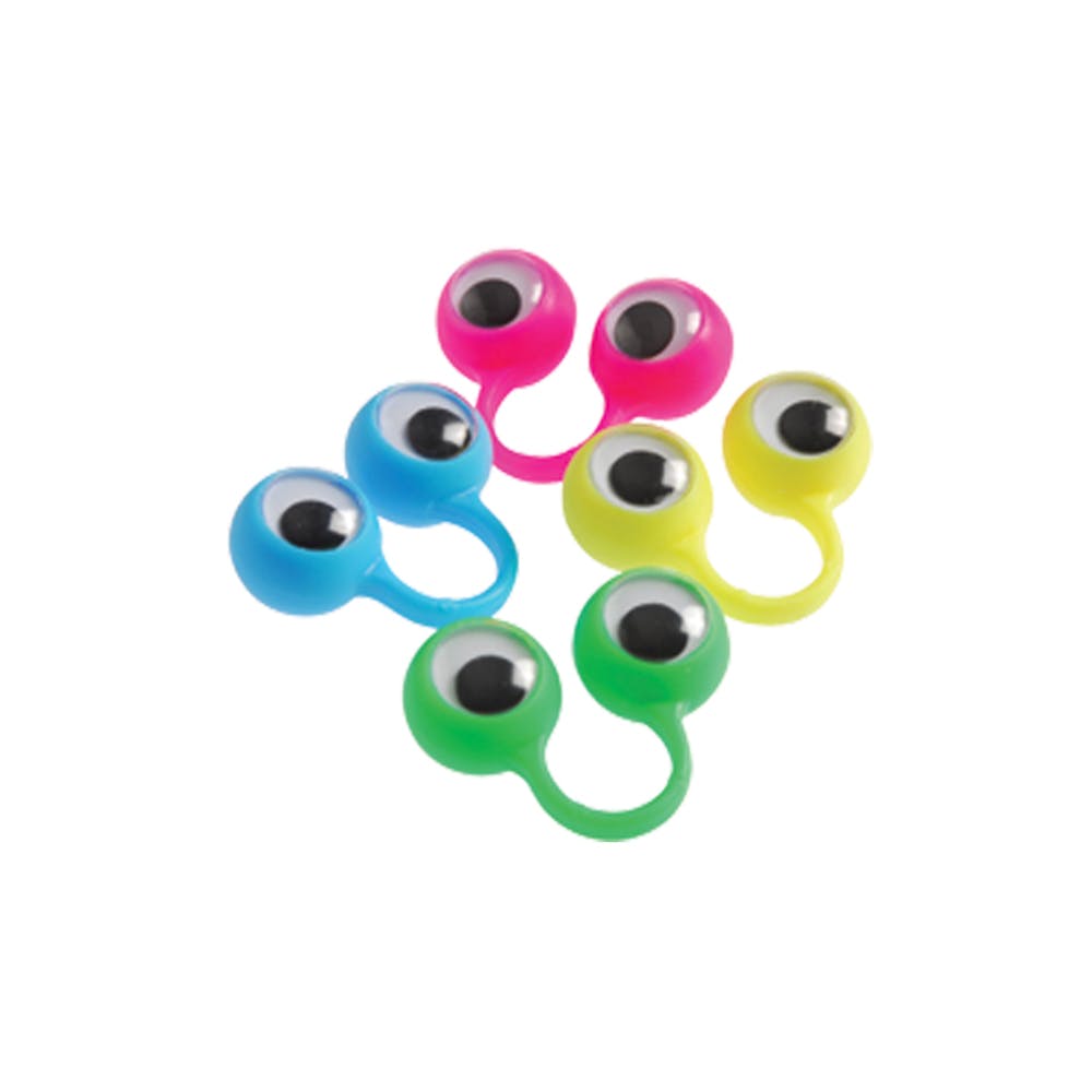 Finger Eye Rings - Assorted 2