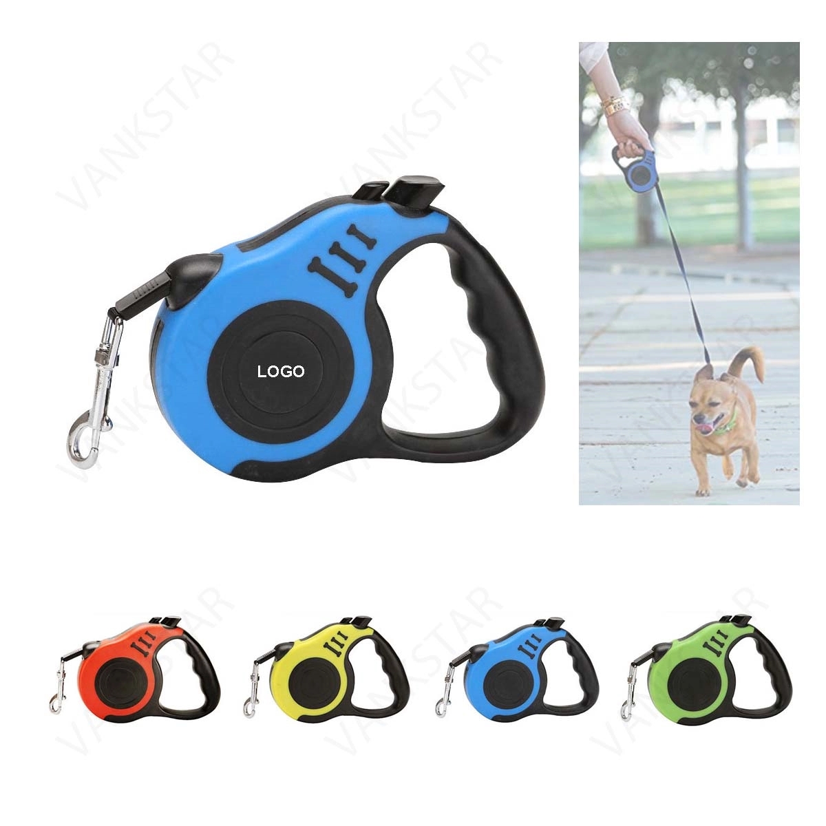 Retractable Dog Leash 1