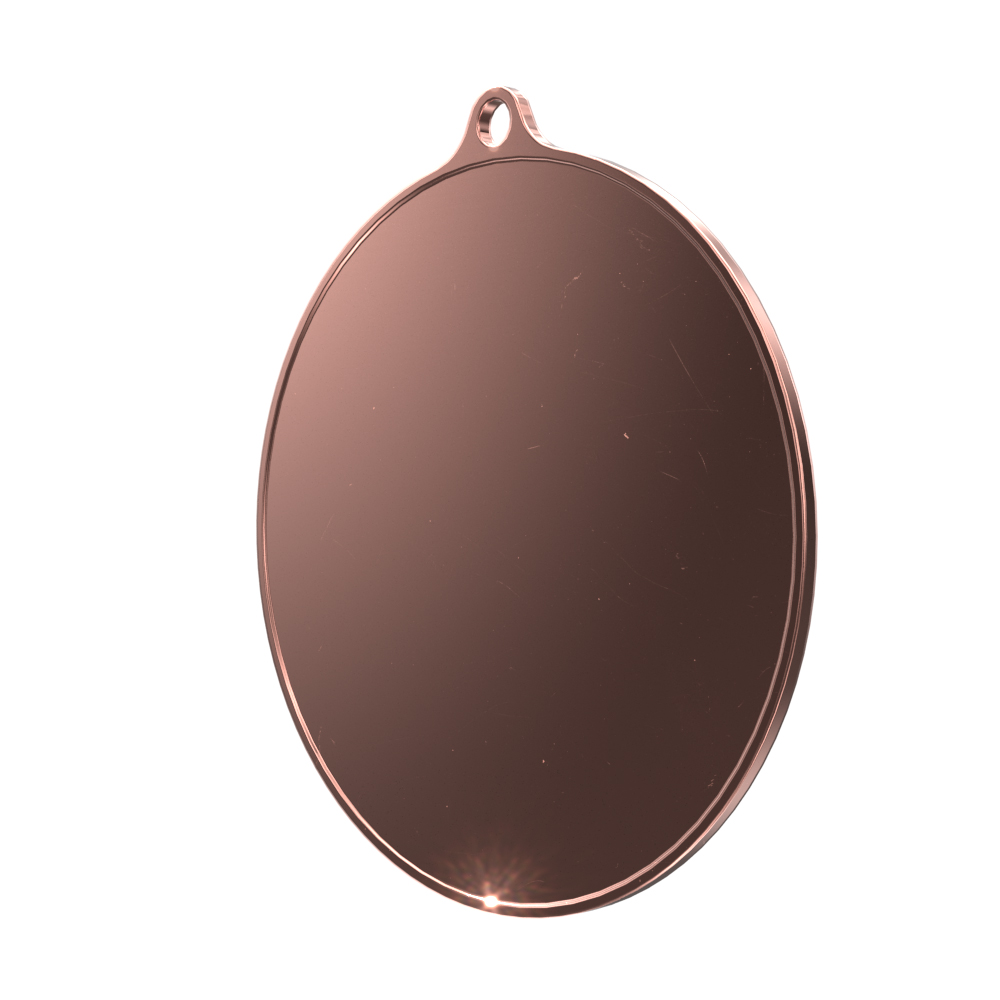 Express Bright Insert Medal (3") 1